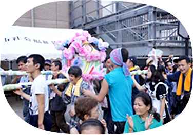 夏祭りの写真